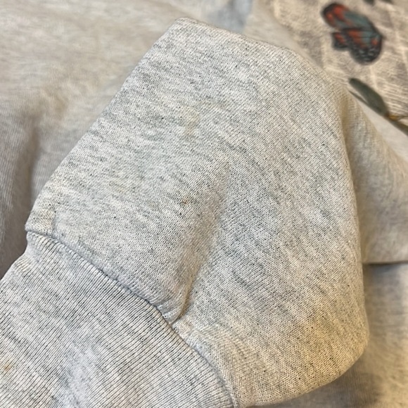 Fruit Of The Loom USA Made Maroon Mania Crewneck Sweatshirt - Picture 5 of 8